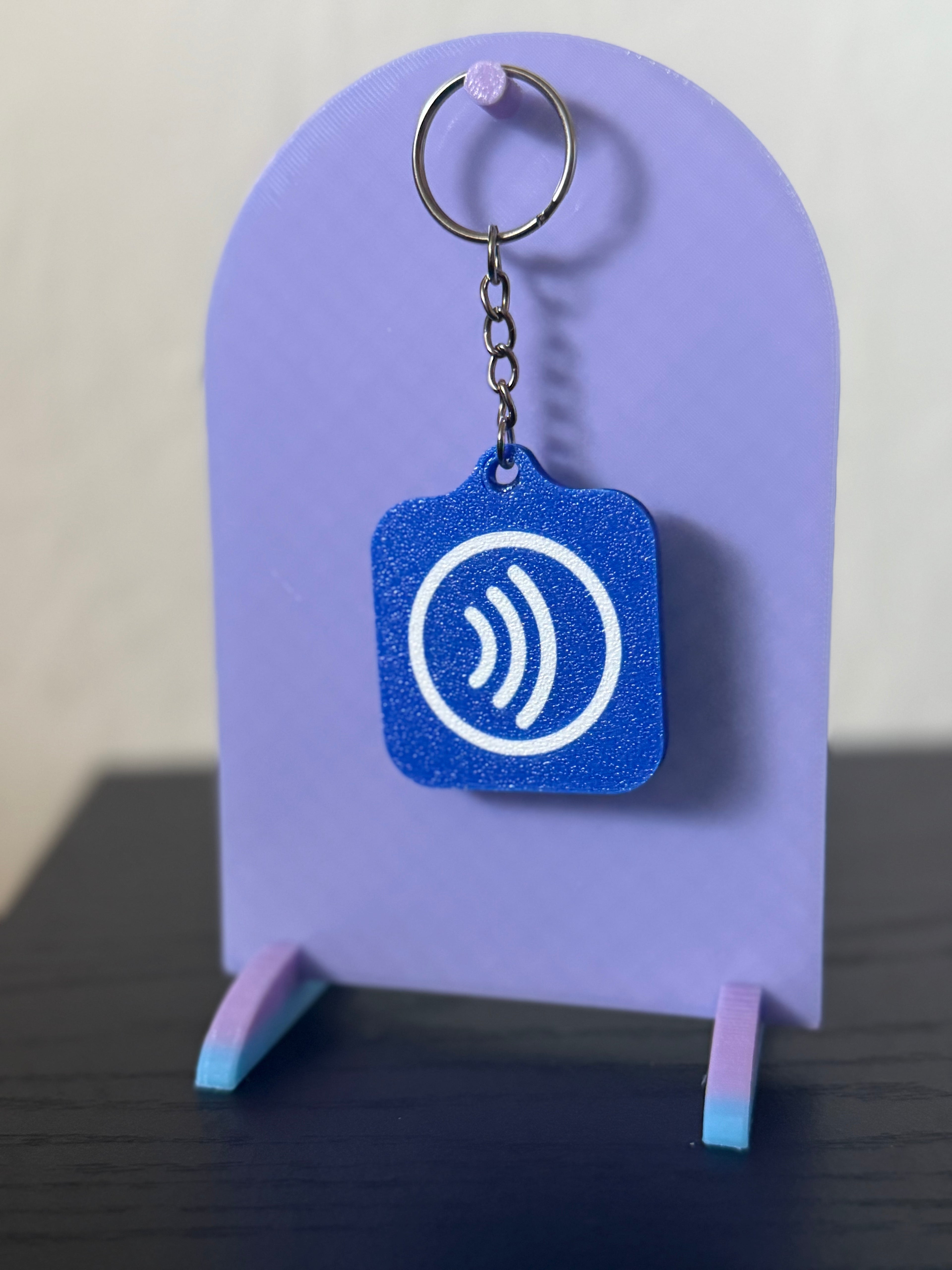 Social Media NFC Keychain