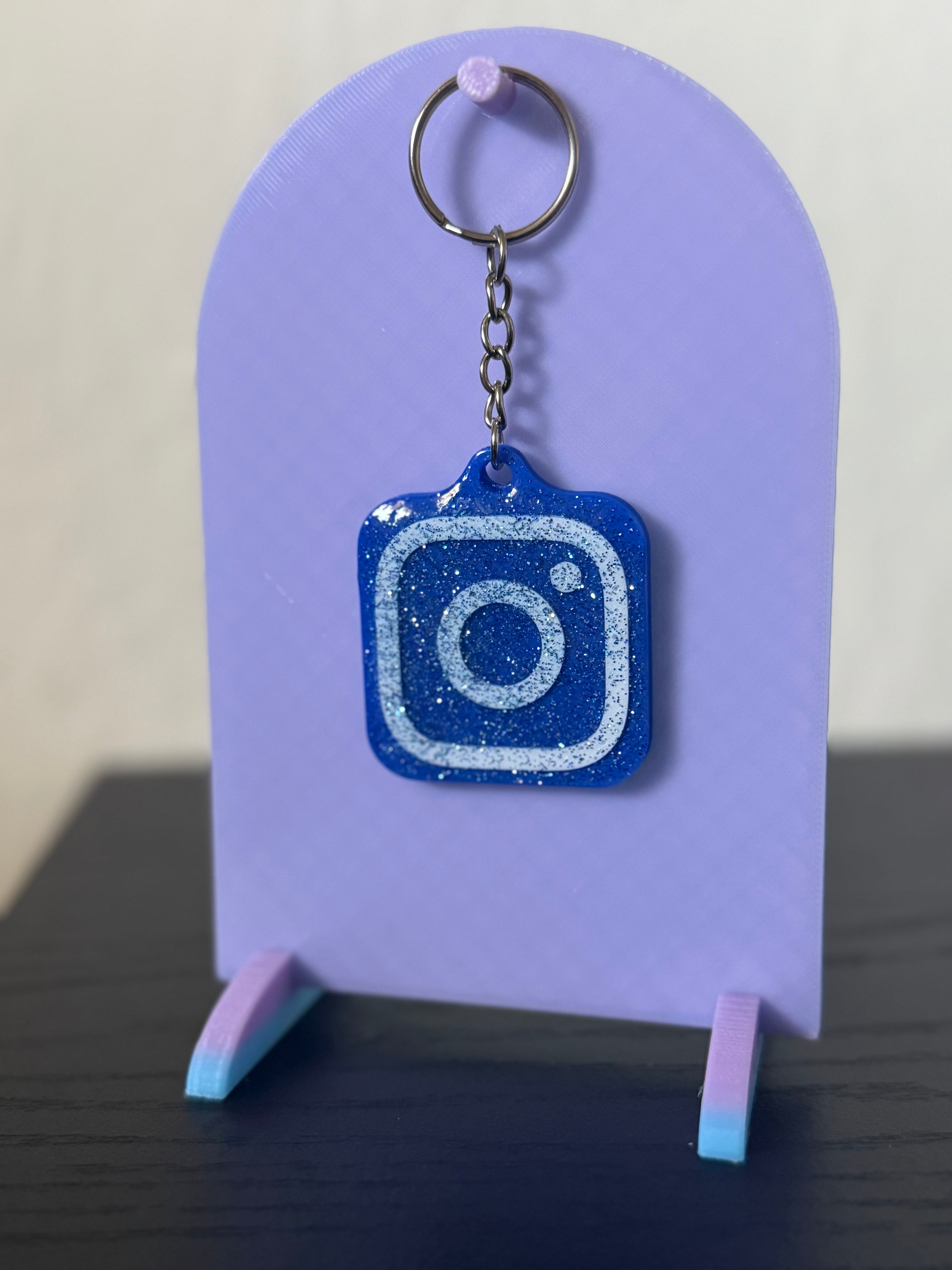 Social Media NFC Keychain