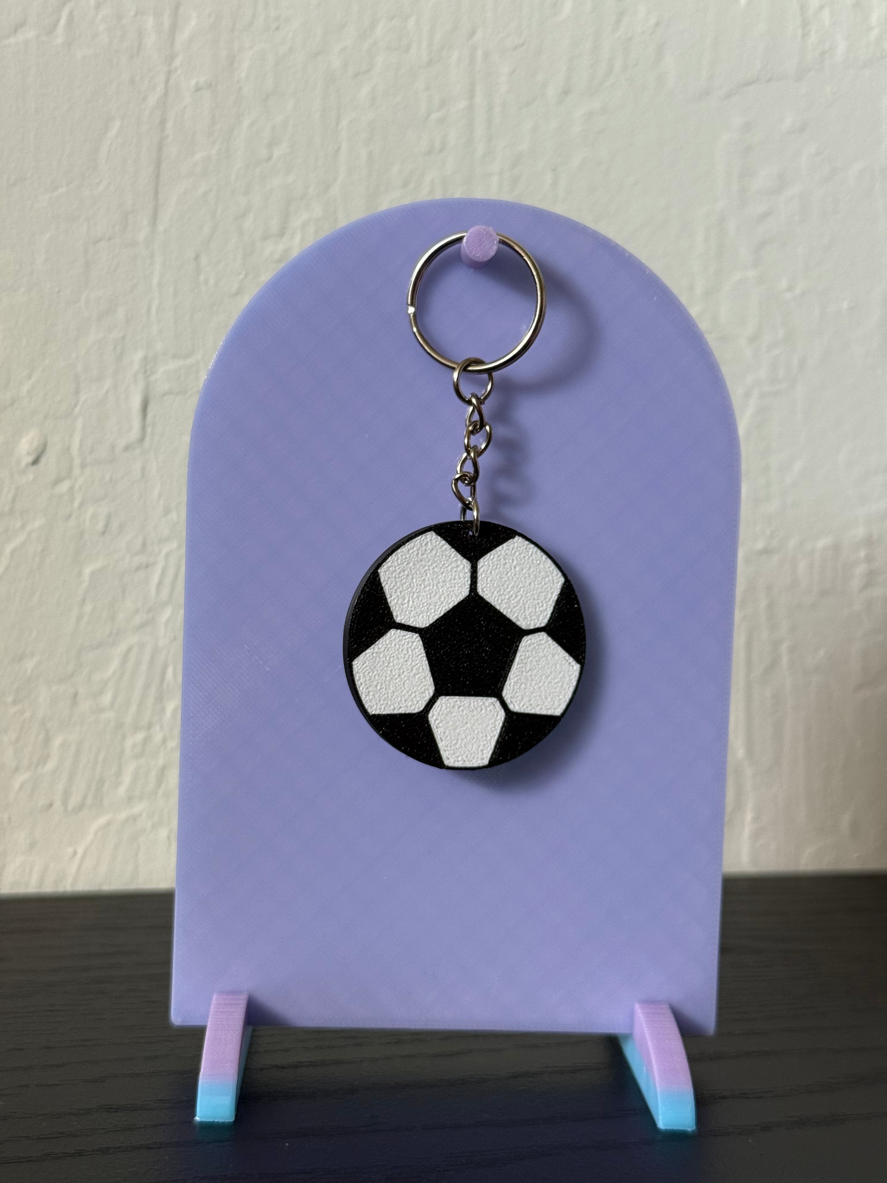 NFC Soccer Ball Keychain