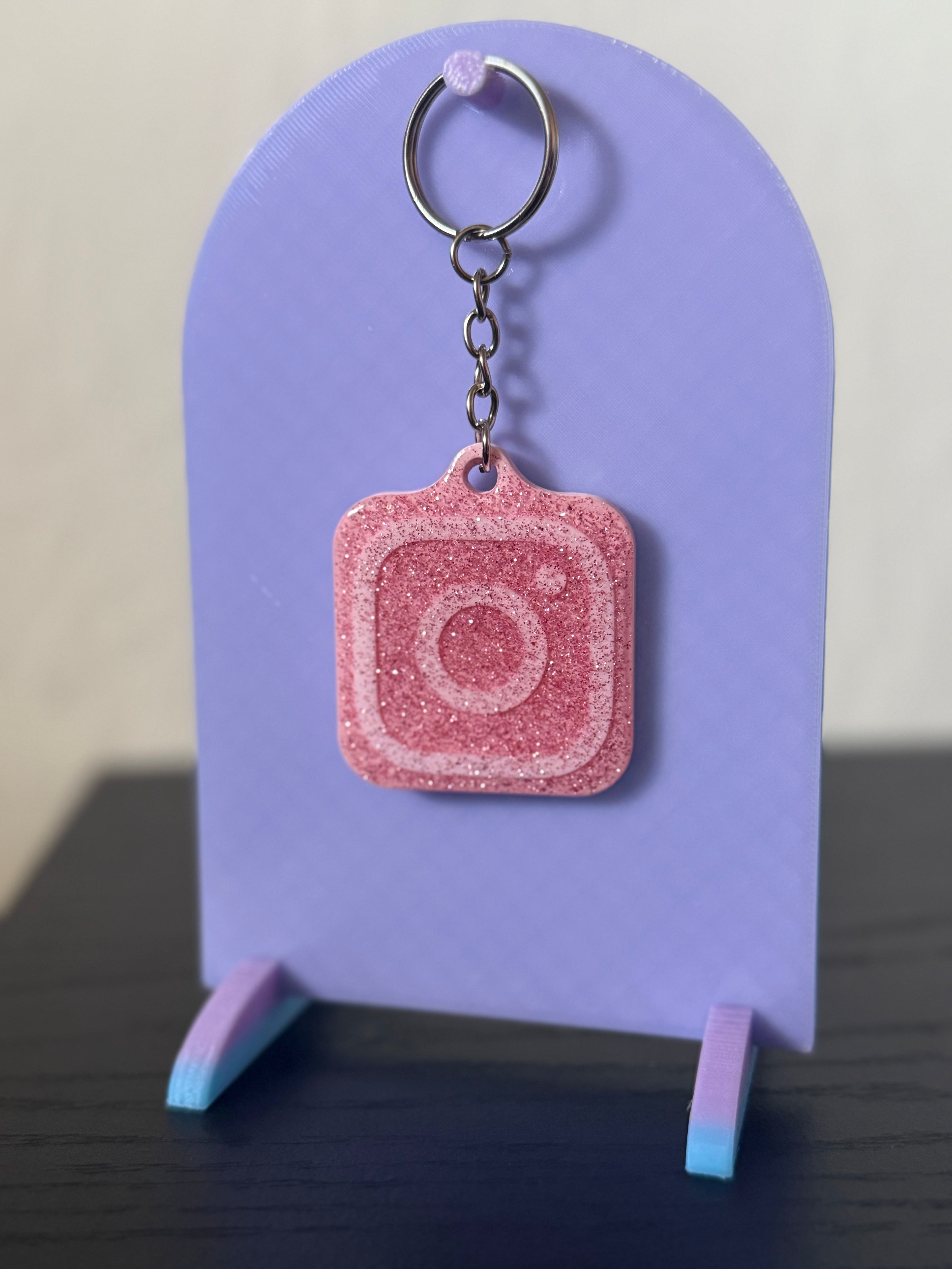 Social Media NFC Keychain