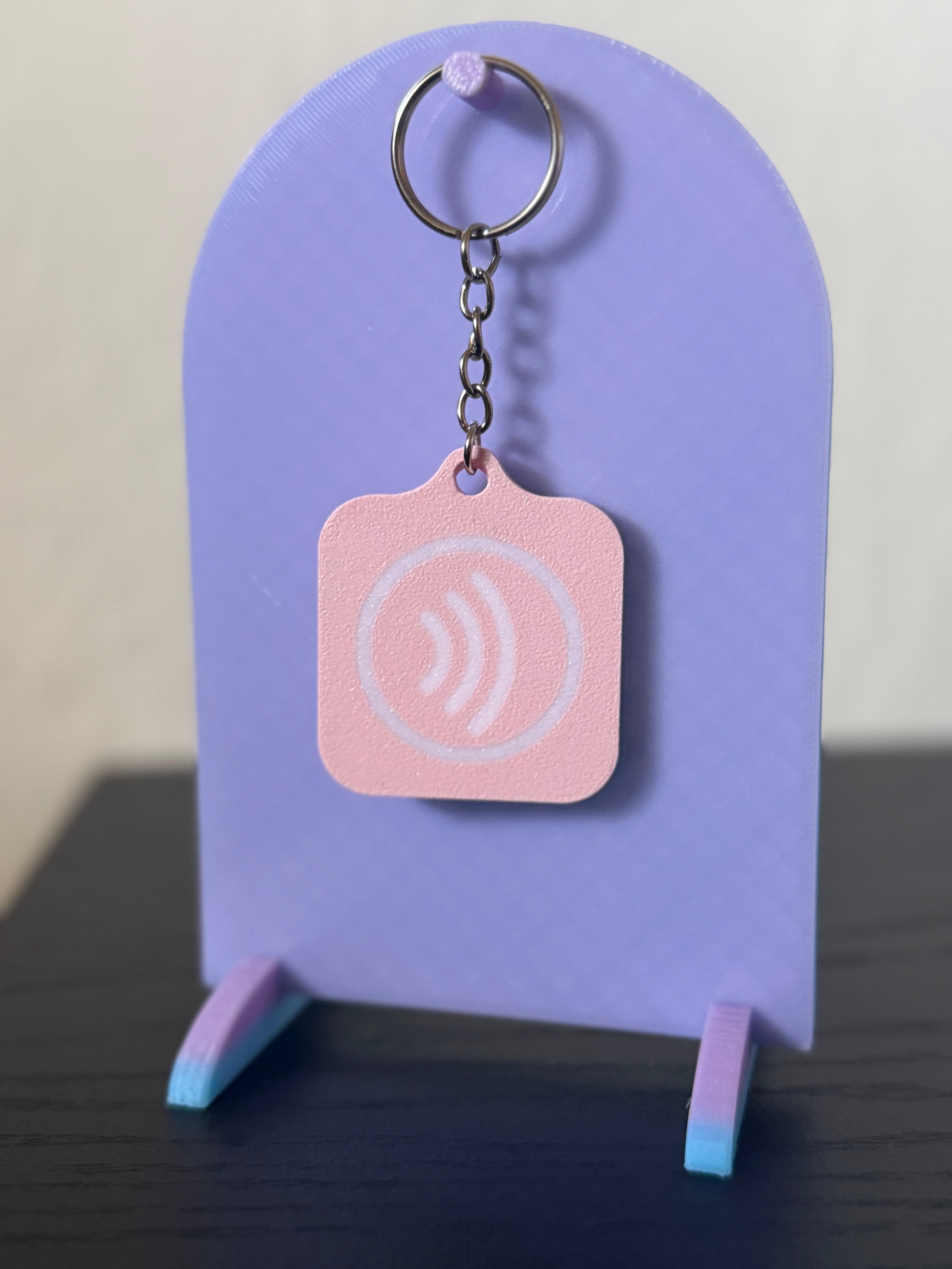 Social Media NFC Keychain